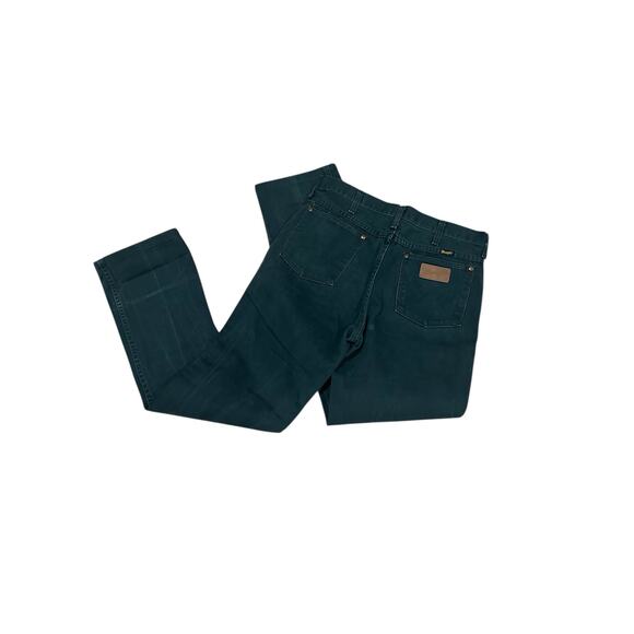 Vintage Wrangler Green High Rise Jeans size 33 x 34